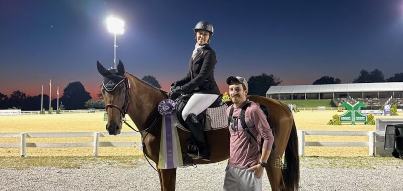 Quiet Thoroughbred Gelding Eventing & Showing At 2’6″